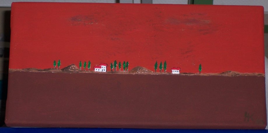 Toscana, Acryl 2008